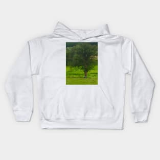 Wheelbarrow and Tree Kids Hoodie